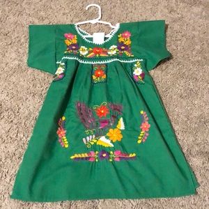 Authentic Mexican dress.